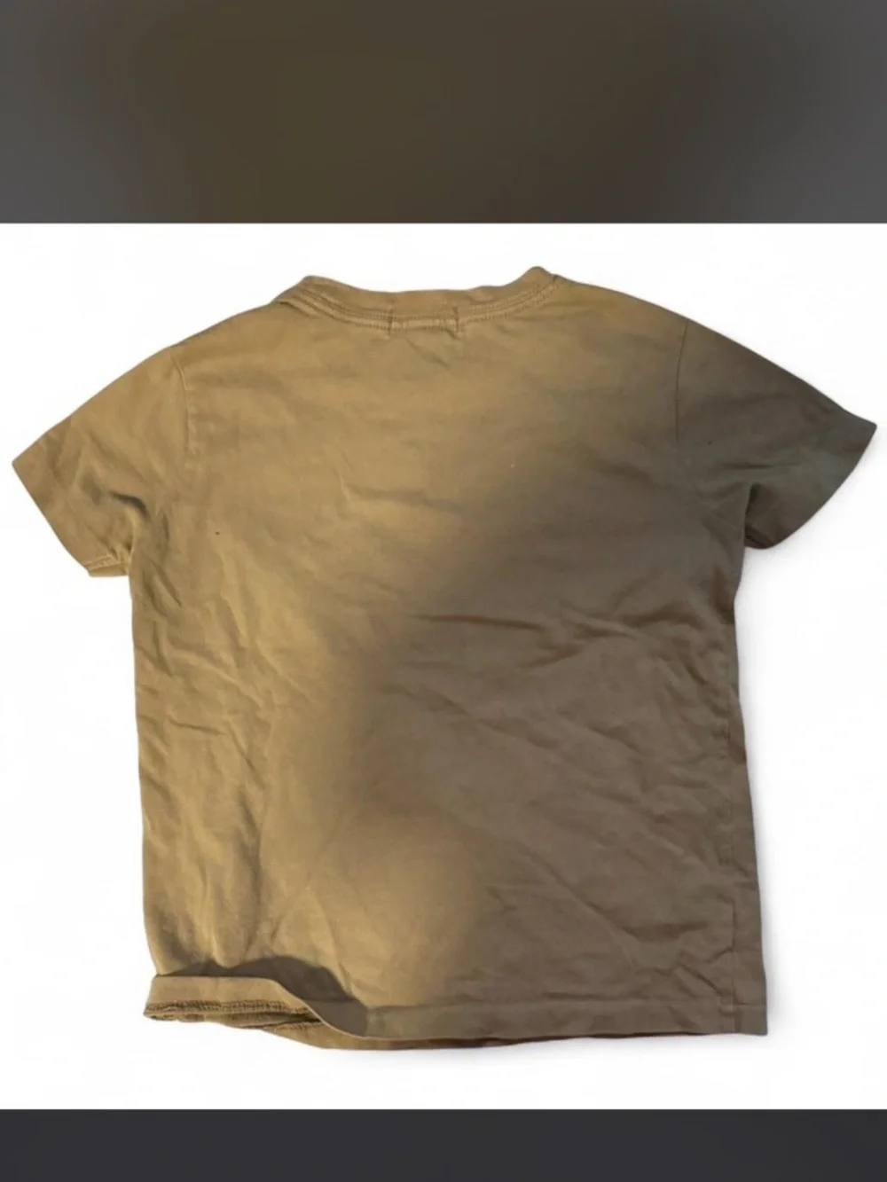 Ralph Lauren Kids Olive Green POLO Graphic Tee